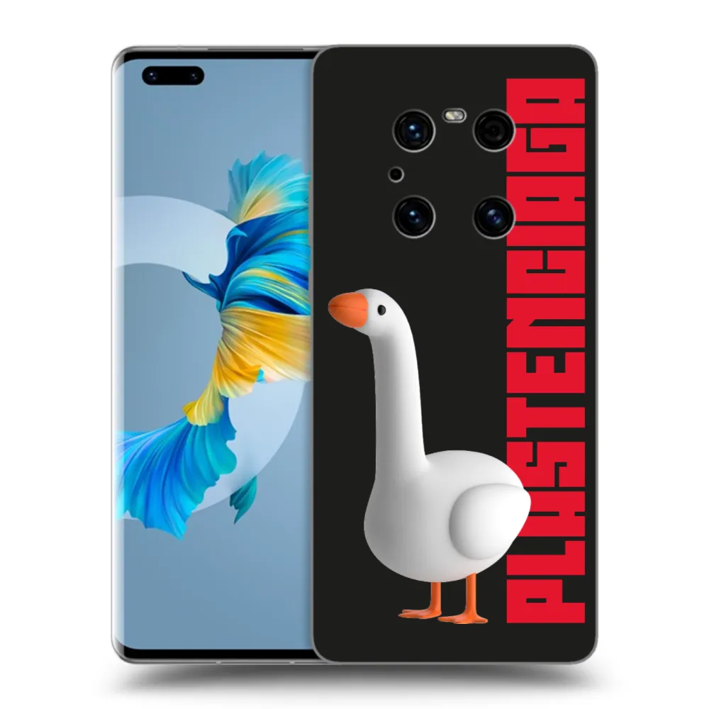 Picasee Huawei Mate 40 Pro Hülle - Schwarzes Silikon - Kiky Ricky