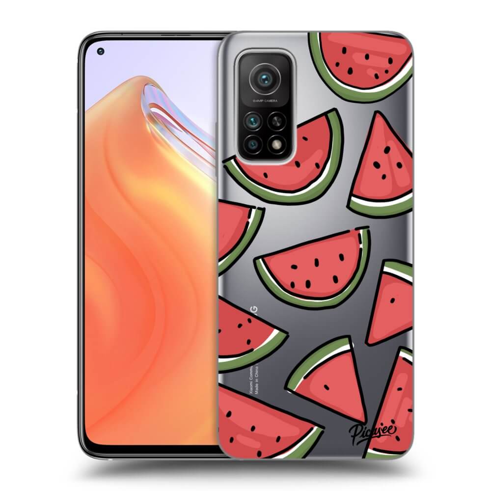 Picasee Xiaomi Mi 10T Hülle - Transparentes Silikon - Melone