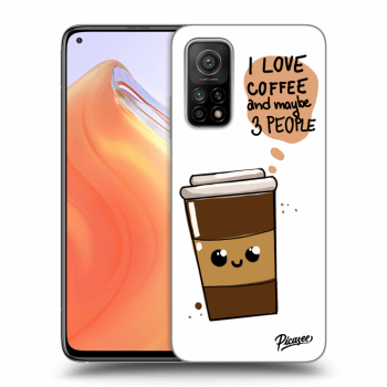 Picasee Xiaomi Mi 10T Hülle - Transparentes Silikon - Cute coffee