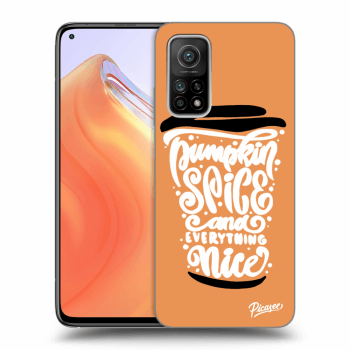 Hülle für Xiaomi Mi 10T - Pumpkin coffee