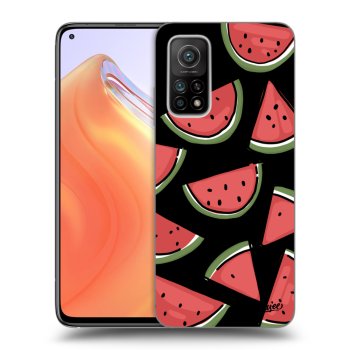 Picasee Xiaomi Mi 10T Hülle - Schwarzes Silikon - Melone