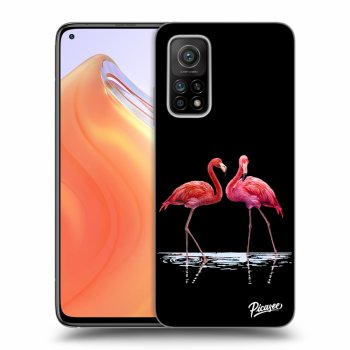 Picasee ULTIMATE CASE für Xiaomi Mi 10T - Flamingos couple