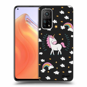 Picasee Xiaomi Mi 10T Hülle - Schwarzes Silikon - Unicorn star heaven