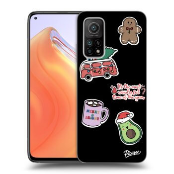 Hülle für Xiaomi Mi 10T - Christmas Stickers