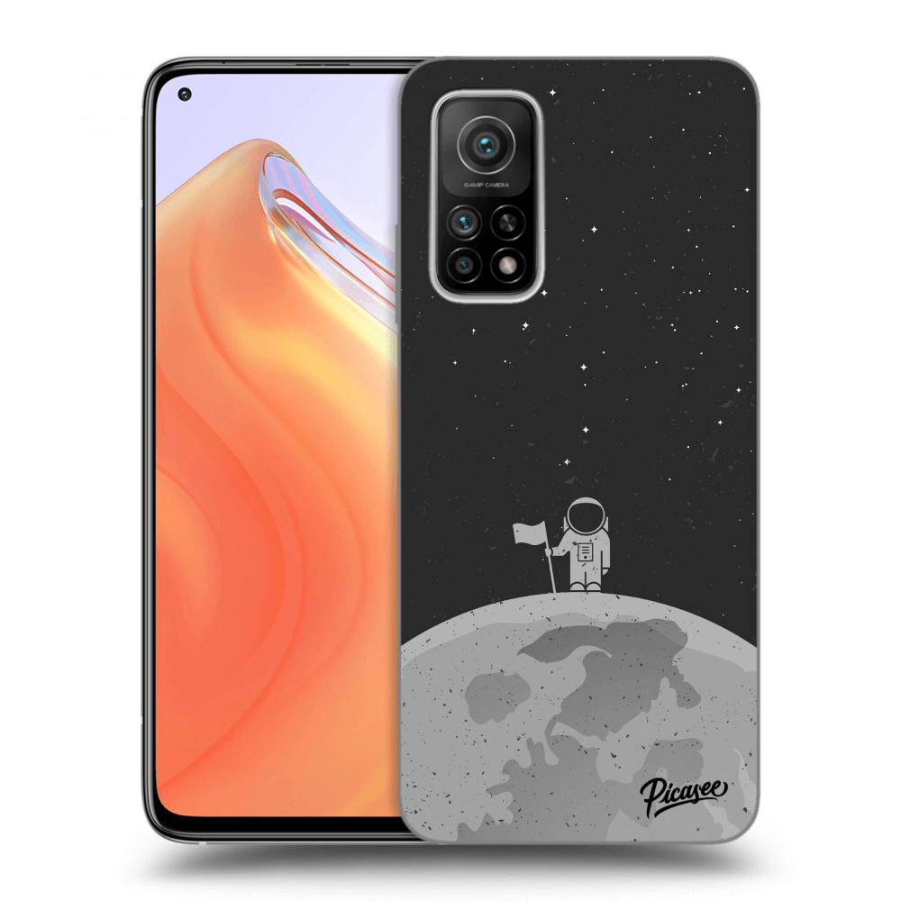 Picasee Xiaomi Mi 10T Hülle - Schwarzes Silikon - Astronaut