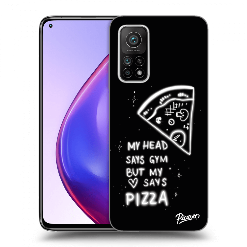 Picasee Xiaomi Mi 10T Pro Hülle - Schwarzes Silikon - Pizza