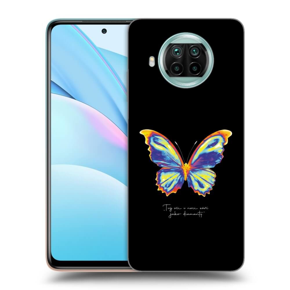 Picasee Xiaomi Mi 10T Lite Hülle - Transparentes Silikon - Diamanty Black