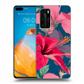 Hülle für Huawei P40 - Hibiscus