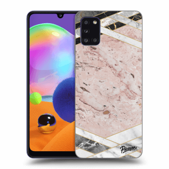 Hülle für Samsung Galaxy A31 A315F - Pink geometry