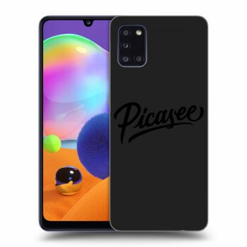 Picasee Samsung Galaxy A31 A315F Hülle - Schwarzes Silikon - Picasee - black