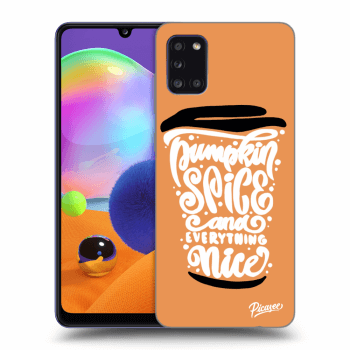 Hülle für Samsung Galaxy A31 A315F - Pumpkin coffee