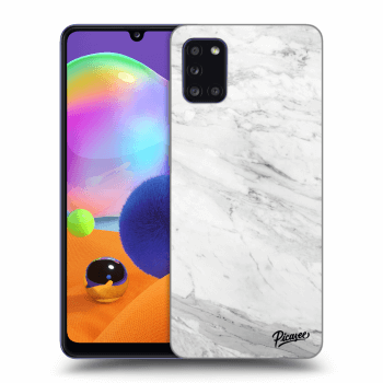 Hülle für Samsung Galaxy A31 A315F - White marble