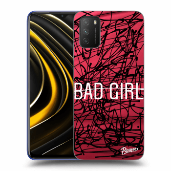 Picasee Xiaomi Poco M3 Hülle - Transparentes Silikon - Bad girl