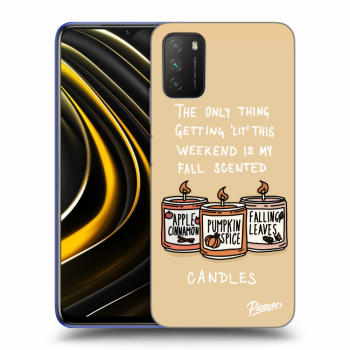 Hülle für Xiaomi Poco M3 - Candles