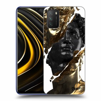 Hülle für Xiaomi Poco M3 - Gold - Black