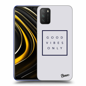 Picasee Xiaomi Poco M3 Hülle - Transparentes Silikon - Good vibes only