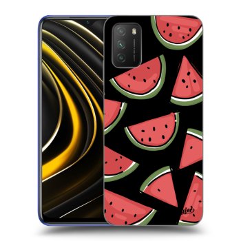 Picasee Xiaomi Poco M3 Hülle - Schwarzes Silikon - Melone