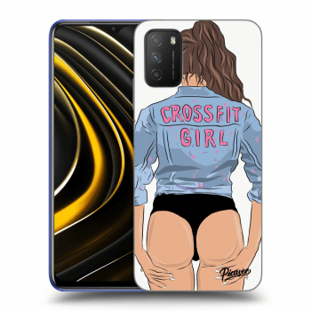 Picasee ULTIMATE CASE für Xiaomi Poco M3 - Crossfit girl - nickynellow