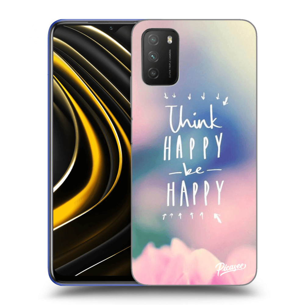 Picasee ULTIMATE CASE für Xiaomi Poco M3 - Think happy be happy