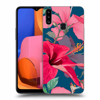 Hülle für Samsung Galaxy A20s - Hibiscus