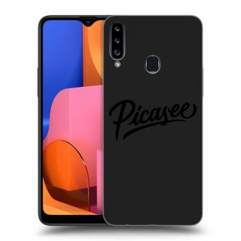 Picasee Samsung Galaxy A20s Hülle - Schwarzes Silikon - Picasee - black
