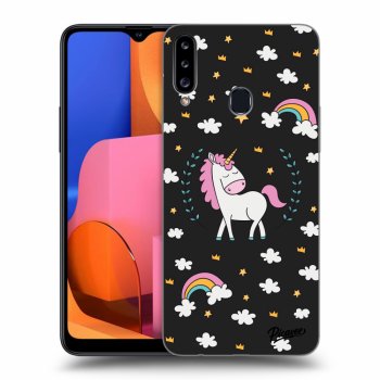 Hülle für Samsung Galaxy A20s - Unicorn star heaven