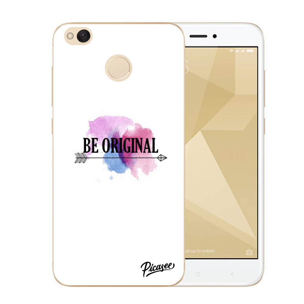 Picasee Xiaomi Redmi 4X Global Hülle - Transparenter Kunststoff - Be original