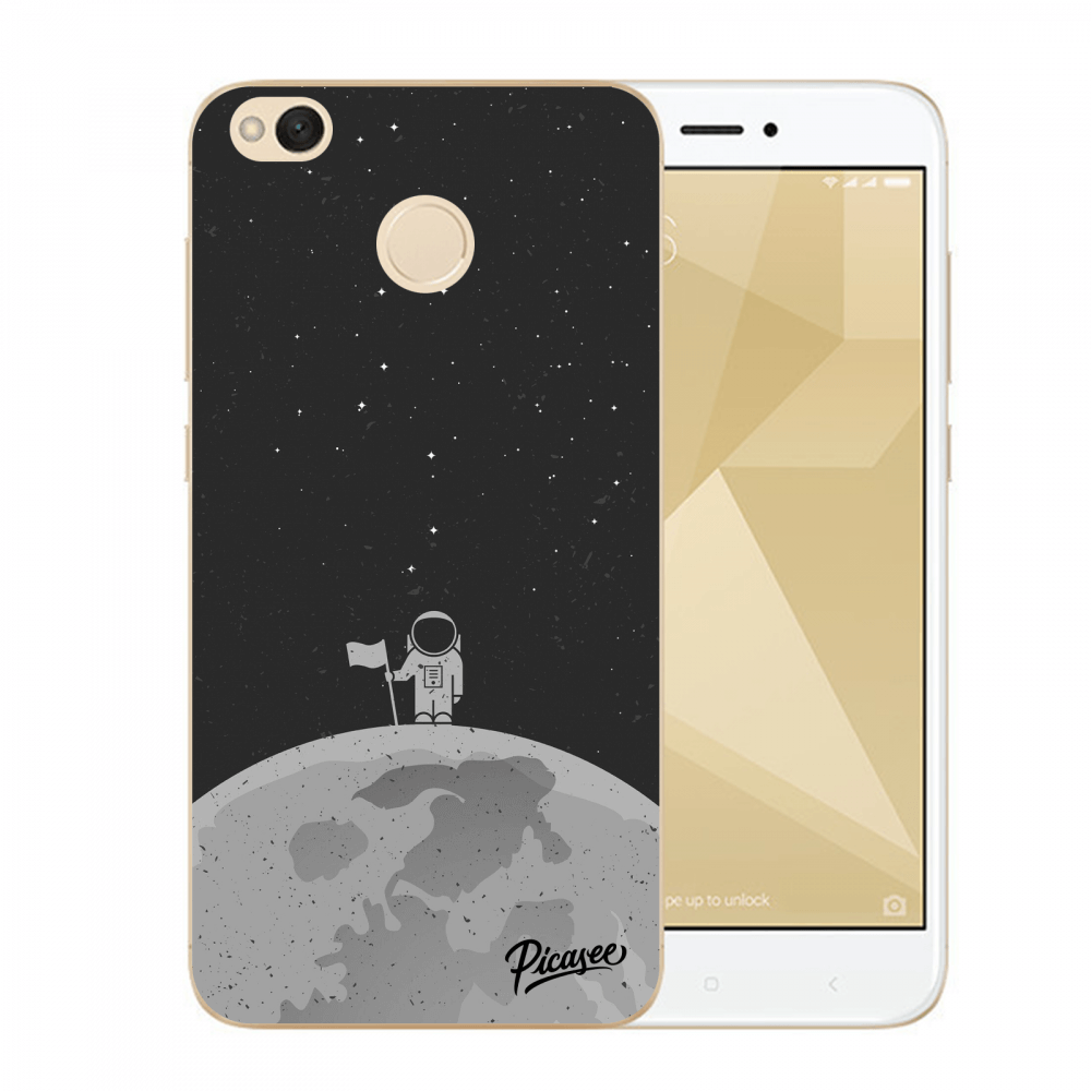 Picasee Xiaomi Redmi 4X Global Hülle - Transparenter Kunststoff - Astronaut