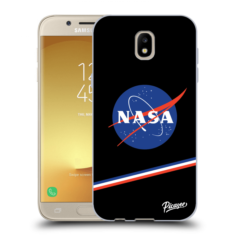 Picasee Samsung Galaxy J5 2017 J530F Hülle - Schwarzes Silikon - NASA Original