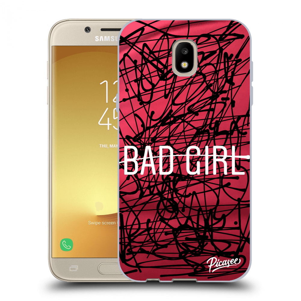 Picasee Samsung Galaxy J5 2017 J530F Hülle - Transparentes Silikon - Bad girl