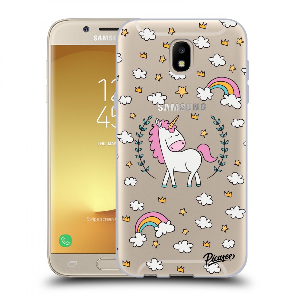Picasee Samsung Galaxy J5 17 J530f Hulle Transparentes Silikon Unicorn Star Heaven Picasee