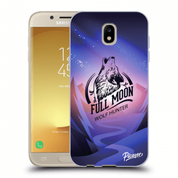 Picasee Samsung Galaxy J5 17 J530f Hulle Schwarzes Silikon Wolf Picasee
