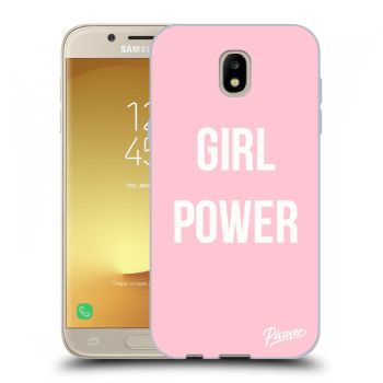 Picasee Samsung Galaxy J5 2017 J530F Hülle - Transparentes Silikon - Girl power