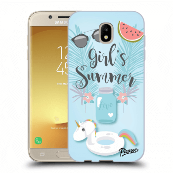 Picasee Samsung Galaxy J5 2017 J530F Hülle - Transparentes Silikon - Girls Summer
