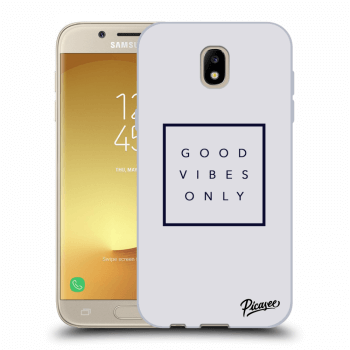 Picasee Samsung Galaxy J5 2017 J530F Hülle - Transparentes Silikon - Good vibes only