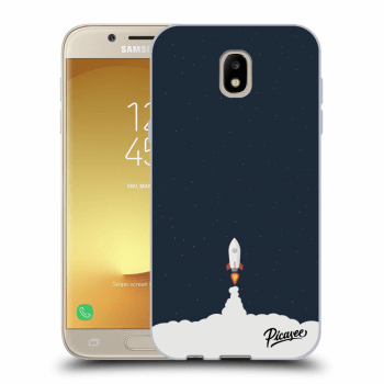 Picasee Samsung Galaxy J5 2017 J530F Hülle - Schwarzes Silikon - Astronaut 2
