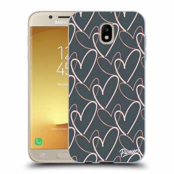 Picasee Samsung Galaxy J5 2017 J530F Hülle - Transparentes Silikon - Lots of love