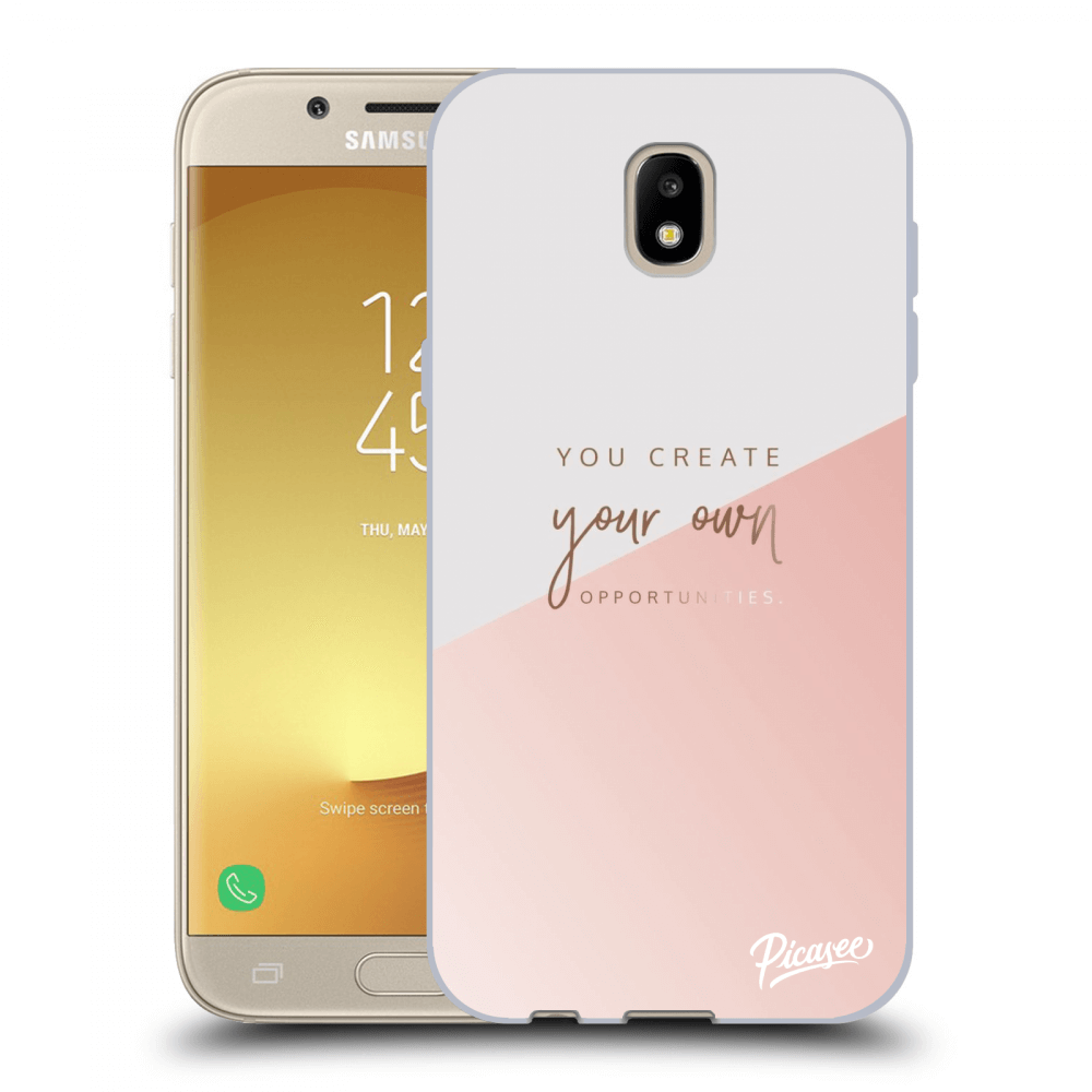 Picasee Samsung Galaxy J5 2017 J530F Hülle - Transparentes Silikon - You create your own opportunities
