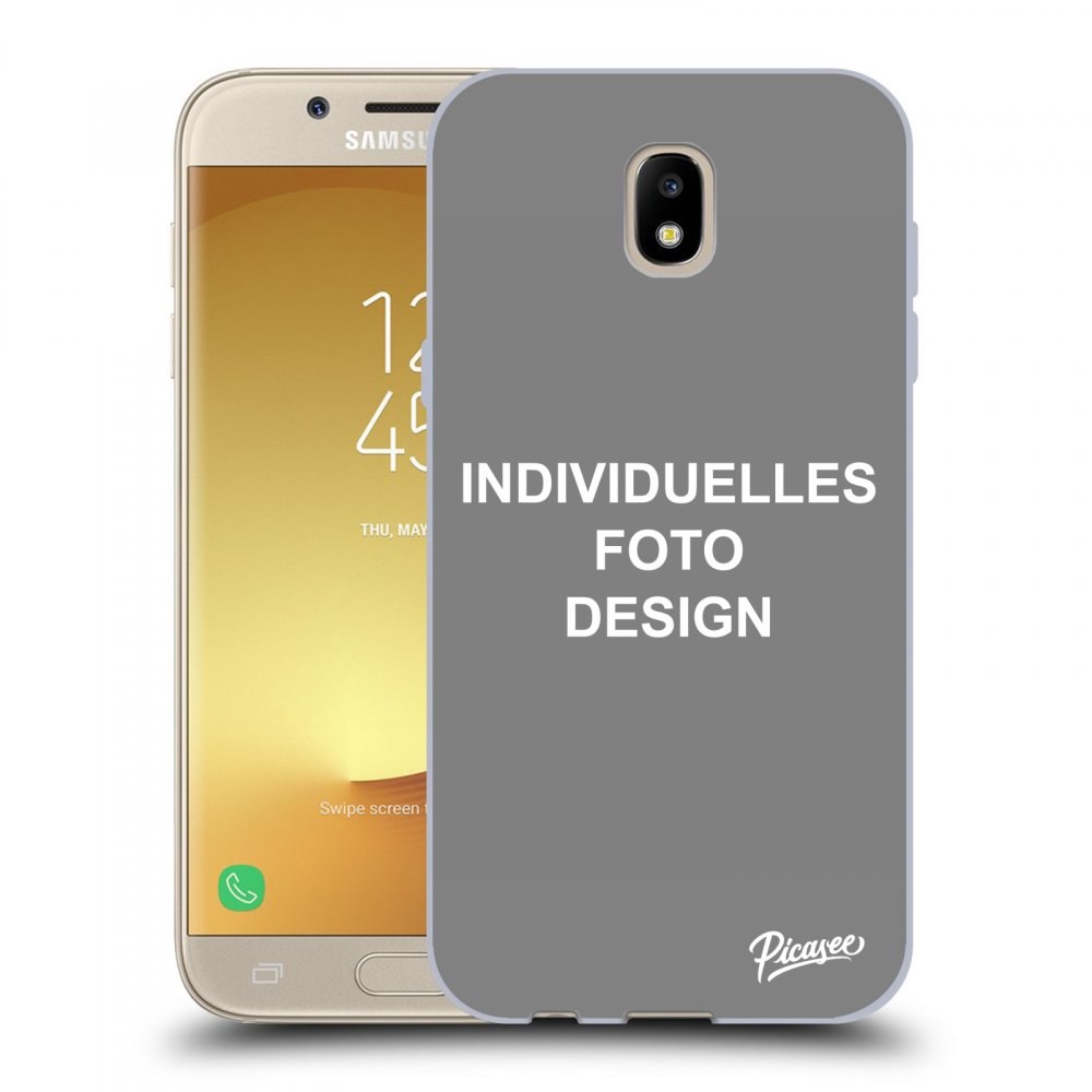 Picasee Samsung Galaxy J5 2017 J530F Hülle - Transparentes Silikon - Individuelles Fotodesign