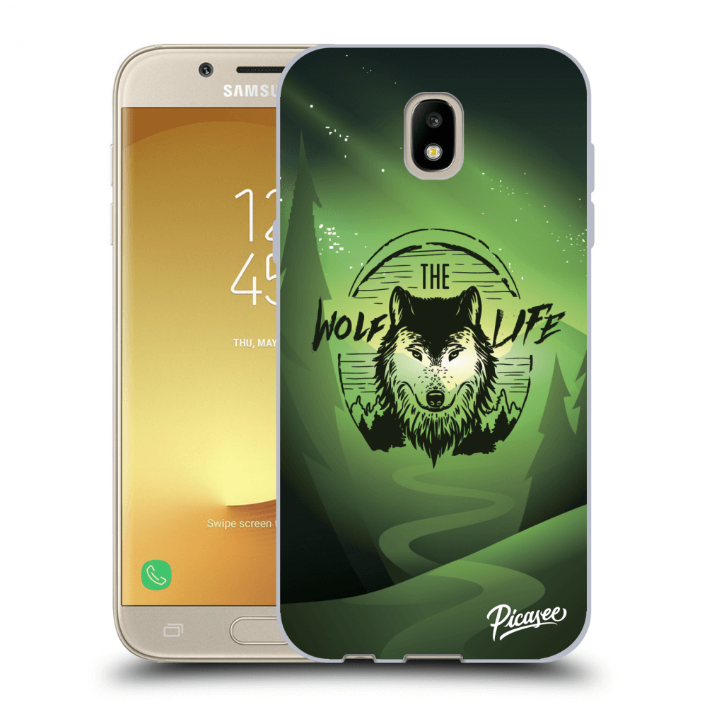 Picasee Samsung Galaxy J5 2017 J530F Hülle - Transparentes Silikon - Wolf life