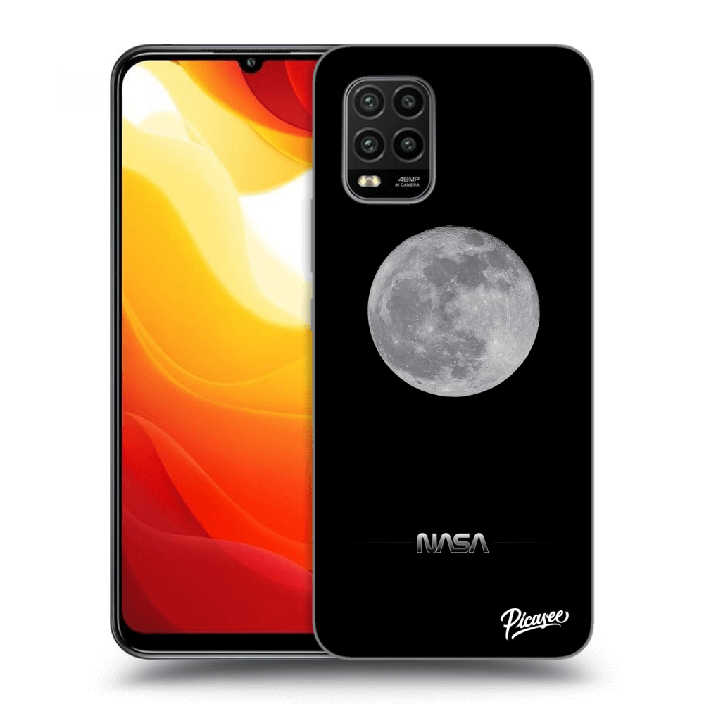 Picasee Xiaomi Mi 10 Lite Hülle - Transparentes Silikon - Moon Minimal