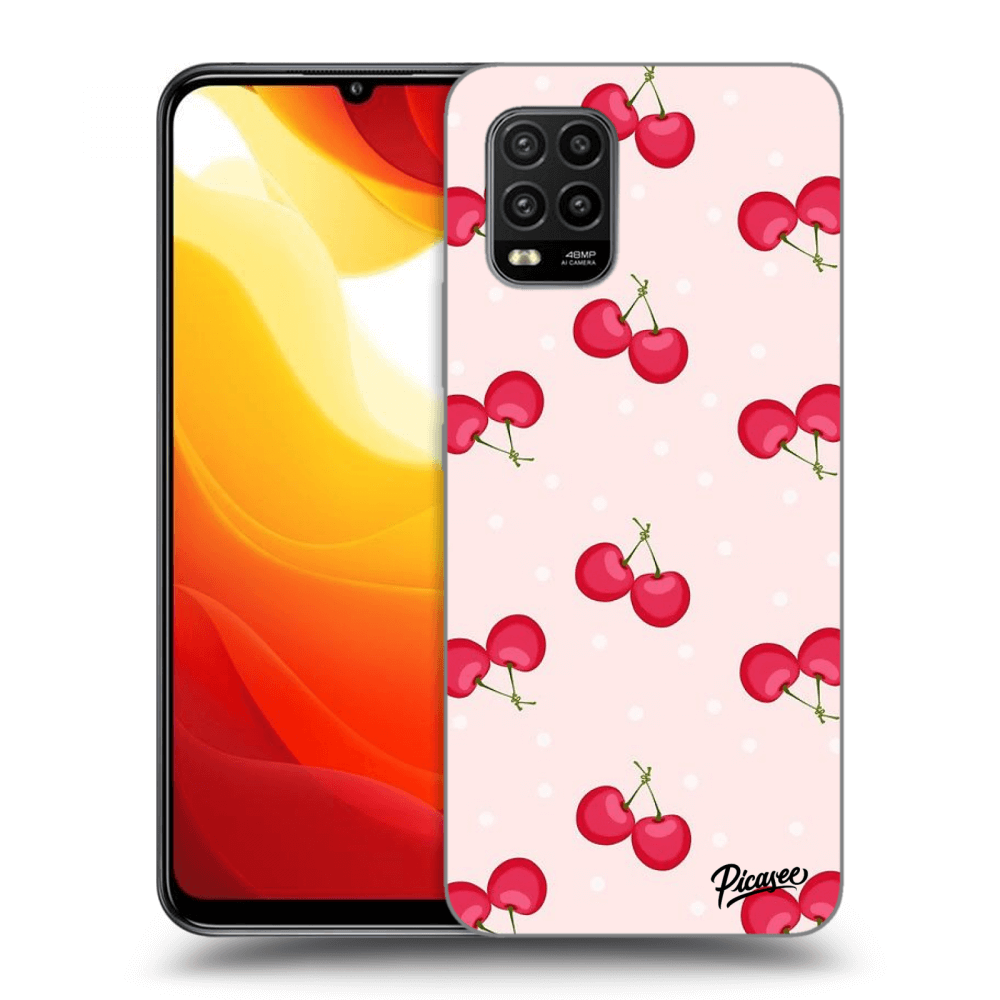 Picasee Xiaomi Mi 10 Lite Hülle - Transparentes Silikon - Cherries