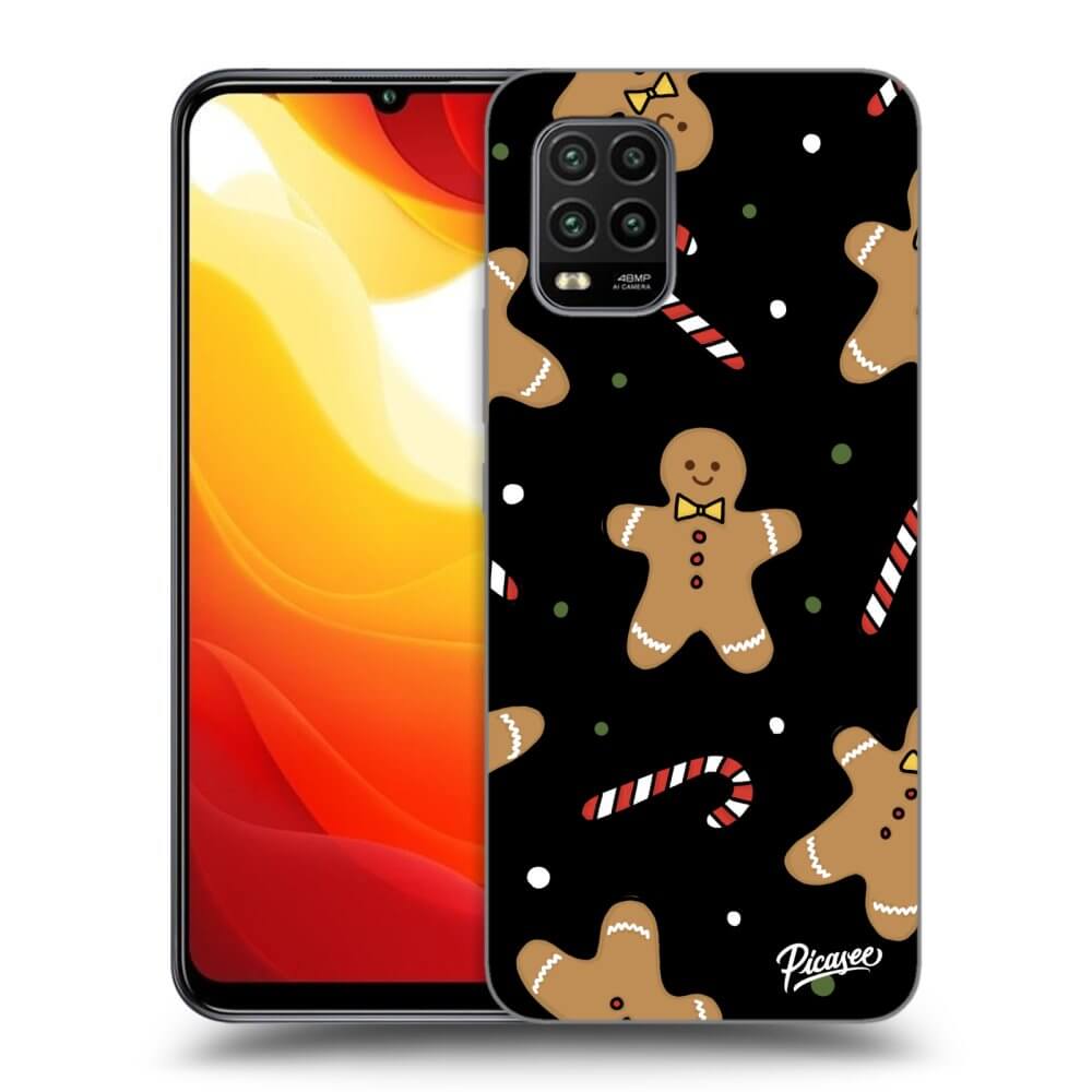 Picasee Xiaomi Mi 10 Lite Hülle - Schwarzes Silikon - Gingerbread