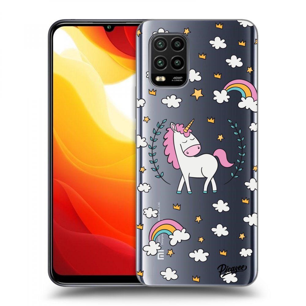 Picasee Xiaomi Mi 10 Lite Hülle - Transparentes Silikon - Unicorn star heaven