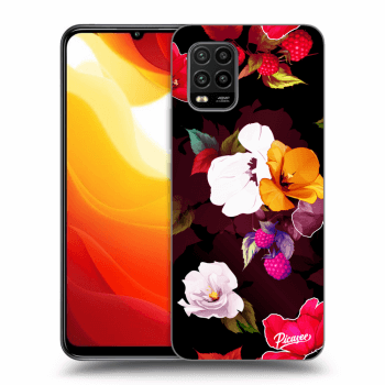 Picasee Xiaomi Mi 10 Lite Hülle - Transparentes Silikon - Flowers and Berries