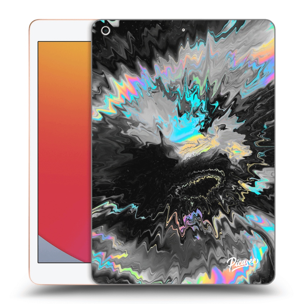 Picasee transparente Silikonhülle für Apple iPad 10.2" 2020 (8. gen) - Magnetic