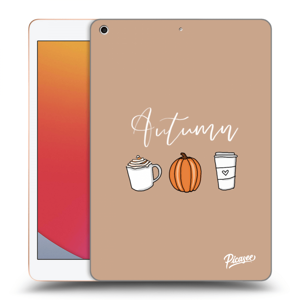 Picasee transparente Silikonhülle für Apple iPad 10.2" 2020 (8. gen) - Autumn