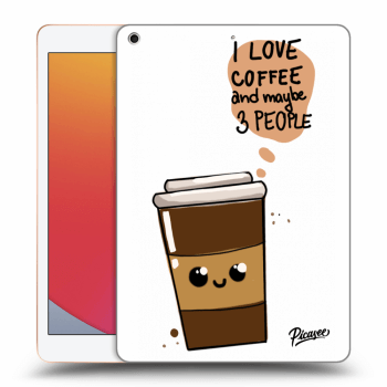 Hülle für Apple iPad 10.2" 2020 (8. gen) - Cute coffee