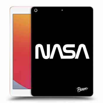 Picasee transparente Silikonhülle für Apple iPad 10.2" 2020 (8. gen) - NASA Basic
