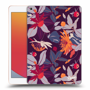 Hülle für Apple iPad 10.2" 2020 (8. gen) - Purple Leaf